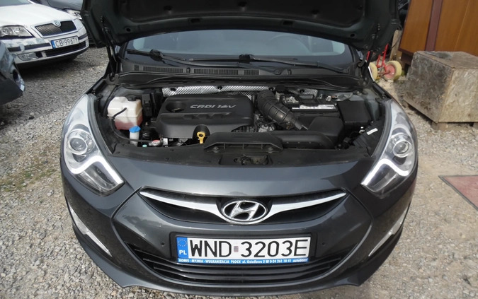 Hyundai i40 cena 14100 przebieg: 201700, rok produkcji 2012 z Bobolice małe 277